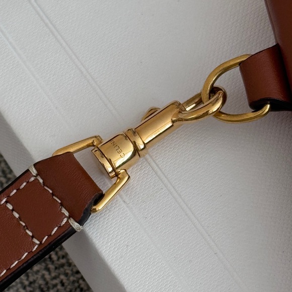 Authentic Celine Triumphe Pouch with strap - Picture 3 of 6